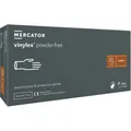 Рукавички оглядові Mercator Vinylex Powder Free вінілові непудровані, розмір XL, нестерильні, прозорі, 100 штук