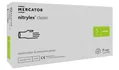 Рукавички оглядові Mercator Nitrylex Classic White нітрилові непудровані, розмір S, нестерильні, білі, 100 штук