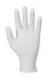 Рукавички оглядові Mercator Nitrylex Classic White нітрилові непудровані, розмір S, нестерильні, білі, 100 штук
