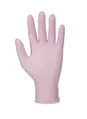 Рукавички оглядові Mercator Nitrylex Pink нітрилові неопудрені, розмір XS, нестерильні, рожеві, 100 штук