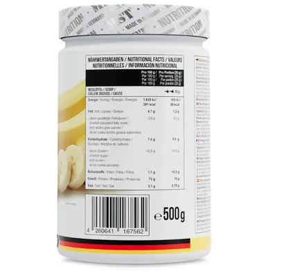 Протеїн яєчний MST Nutrition Best Egg Protein банан, 20 порцій, 500 г