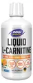 L-карнітин NOW Sports L-Carnitine рідкий цитрус, 946 мл