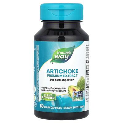 Артишок Nature's Way Artichoke Supports Digestion, 60 капсул
