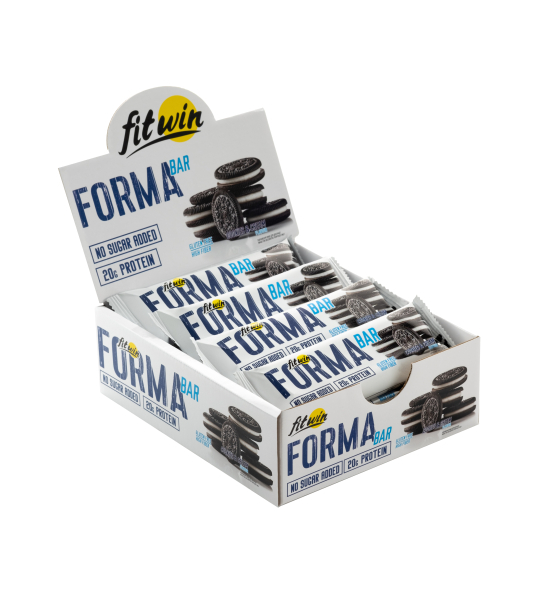 Батончик FitWin Forma Bar печиво та крем, 12 шт по 60 г