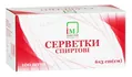 Серветки спиртові Injector Medicus 6 см х 3 см, 100 штук