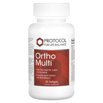 Витаминно-минеральный комплекс Protocol for Life Balance Ortho Multi, 90 капсул