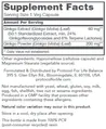 Гінкго Білоба Protocol for Life Balance Ginkgo Biloba 60 мг, 60 веганських капсул