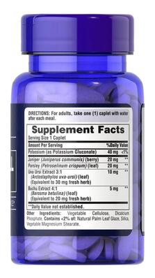 Комплекс для поддержания водного баланса Puritan's Pride Water Pill with Potassium, 100 таблеток