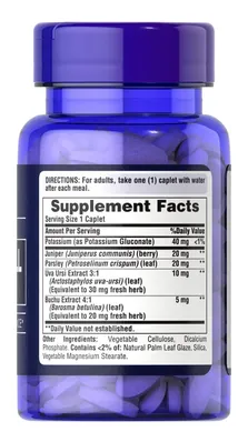 Комплекс для підтримки водного балансу Puritan's Pride Water Pill with Potassium, 100 таблеток