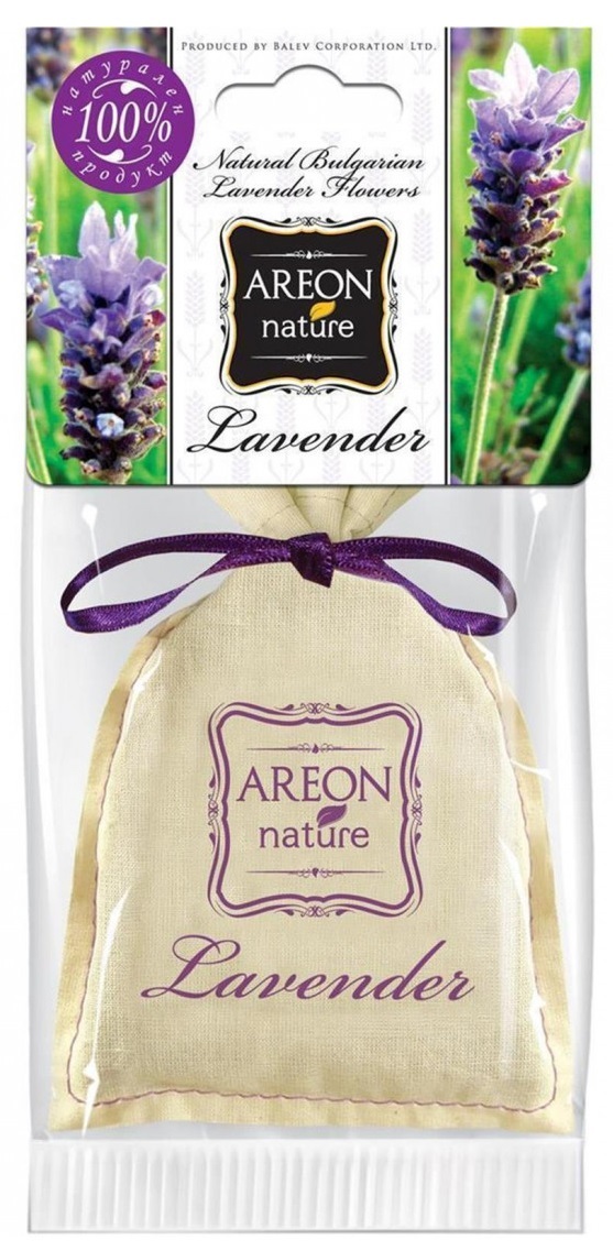 Освежитель воздуха Areon Nature Ароматы природы Лаванда, в мешочке