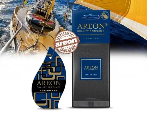Освіжувач повітря Areon Premium Синє Літо сухий підвісний