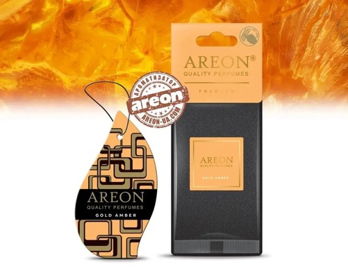 Освежитель воздуха Areon Premium Золотой янтарь сухой подвесной