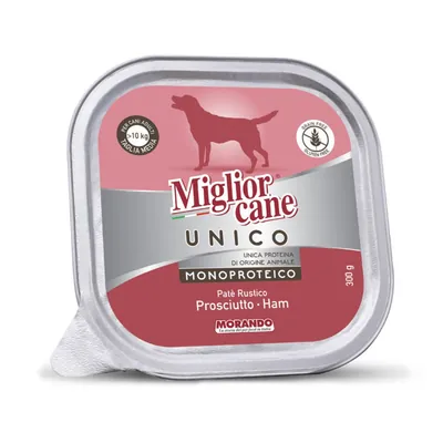 Корм вологий Morando Migliorcane UNICO для собак прошуто, 300 г