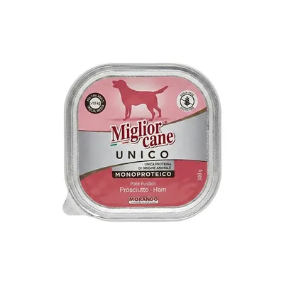 Корм вологий Morando Migliorcane UNICO для собак прошуто, 300 г