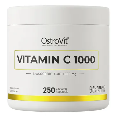 Вітамін С OstroVit Vitamin C 1000 мг, 250 капсул