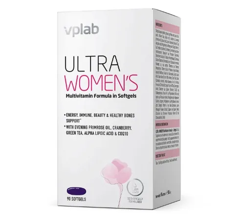 Шкіра, нігті та волосся VPLab Ultra Women’s Hair, Skin & Nails, 90 капсул