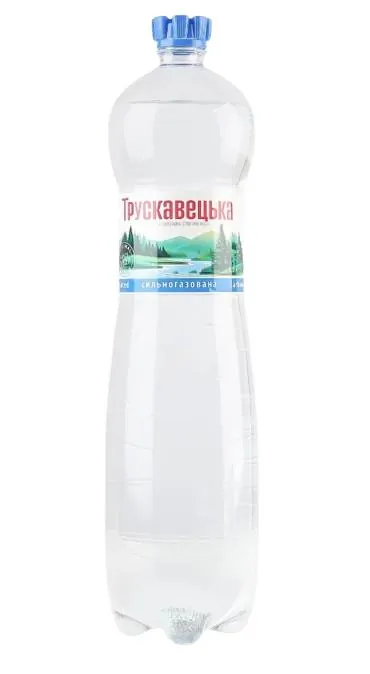 Вода мінеральна Трускавецька сильногазована, 1,5 л