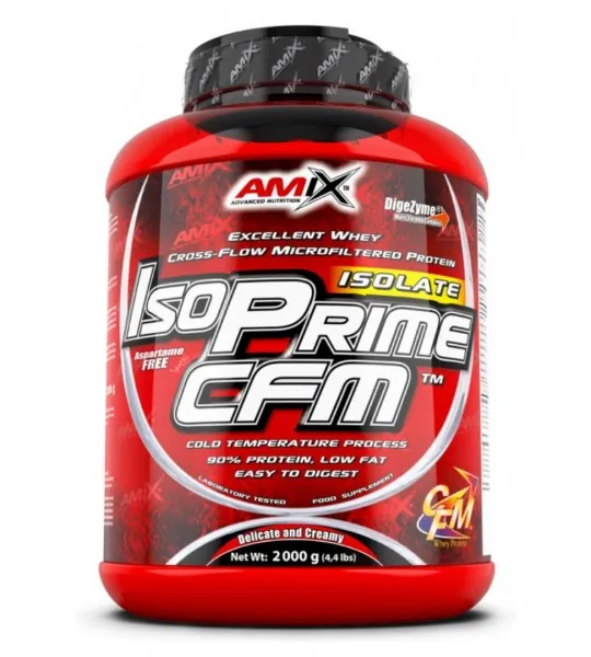 Протеїн сироватковий ізолят Amix Nutrition IsoPrime CFM Isolate мокко-шоколад-кава, 2000 г