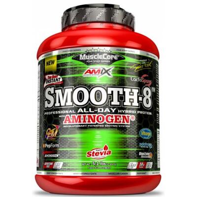 Протеїн Amix Nutrition MuscleCore Smooth-8 Protein подвійний шоколад, 2300 г