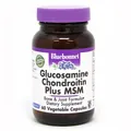 Глюкозамін, Хондроїтин і МСМ Bluebonnet Nutrition Glucosamine Chondroitin & MSM, 60 рослинних капсул
