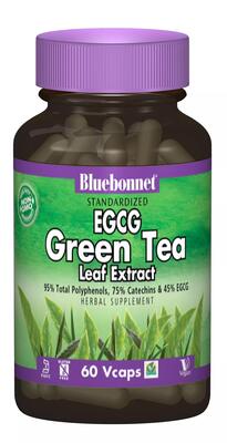 Экстаркт Листья зеленого чая Bluebonnet Nutrition EGCG Green Tea Leaf Extract, 60 гелевых капсул