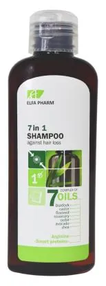 Шампунь Elfa Pharm 7 олій 7-в-1 проти випадіння волосся, 200 мл