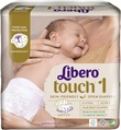 Подгузники Libero Touch размер 1, 2-5 кг, 22 шт
