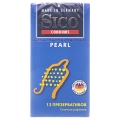 Презервативи Sico Pearl з точковим рифленням, 12 штук