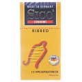 Презервативы Sico Ribbed ребристые, 12 штук