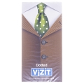 Презервативы Vizit Dotted с пупырышками, 12 штук
