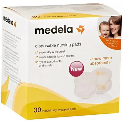Вкладки лактаційні Medela одноразові, 30 шт