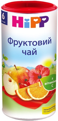 Напиток HiPP Фруктовый чай, сухой быстрорастворимый, 200 г