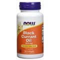 Олія чорної смородини NOW Black Currant Oil 500 мг, 100 капсул