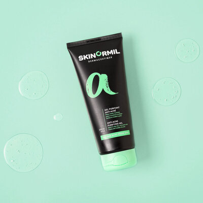Гель очищающий для лица и тела Skinormil Anti-Acne для комбинированной, жирной и проблемной кожи, 50 мл
