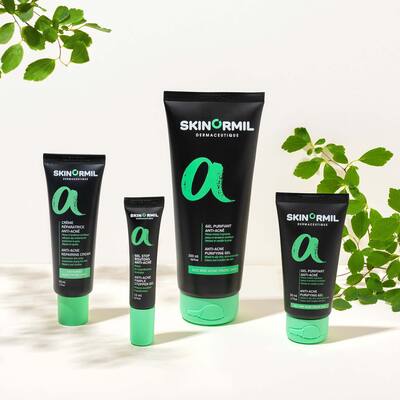 Гель очищающий для лица и тела Skinormil Anti-Acne для комбинированной, жирной и проблемной кожи, 50 мл