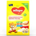 Каша безмолочна Milupa Вівсяно-рисова для дітей від 6 місяців, 170 г