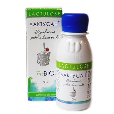 Лактусан сироп по 100 г во флак.