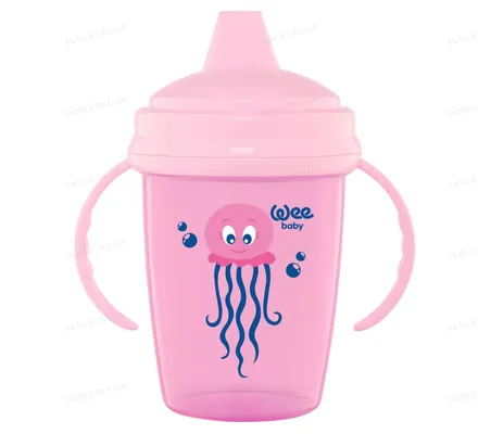 Поїльник-непроливайка Wee Baby Enjoy з ручками, 240 мл