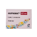 Фурамаг капсулы по 50 мг №30 (10х3)