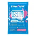 Протеїн сироватковий ізолят Vansiton 100% ISO Whey Protein, полуниця, 30 г