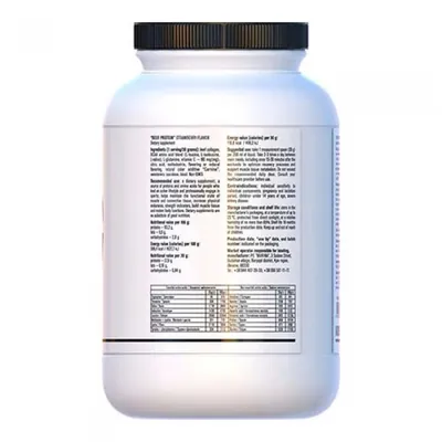 Протеїн яловичий Vansiton Beef Protein зі смаком полуниці, 1000 г