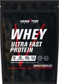 Протеїн сироватковий концентрат Vansiton Ultra Fast Protein, подвійний шоколад, 900 г
