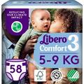 Підгузки Libero Comfort розмір 3, 5-9 кг, 58 шт