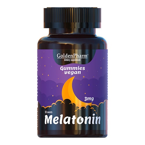 Мелатонін Golden Farm веганський мармелад №60