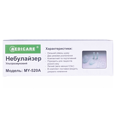 Інгалятор (небулайзер) Medicare ультразвуковий