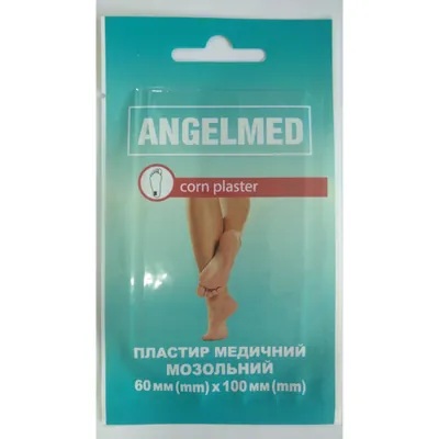 Пластир мозольний Angelmed corn plaster 6 см х 10 см, 1 штука