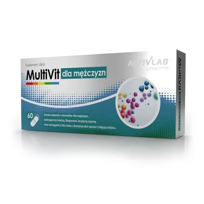 Мультивітаміни для чоловіків Activlab MultiVit for Men, 60 таблеток