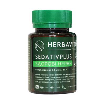 Здорові нерви Ґербавітон (Herbaviton Sedativplus) таблетки №60