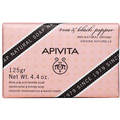 Мыло твердое Apivita Роза и черный перец, 125 г