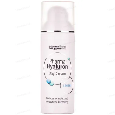 Крем для обличчя Medipharma Cosmetics Pharma Hyaluron Legere денний зволожуючий, флакон з дозатором, 50 мл